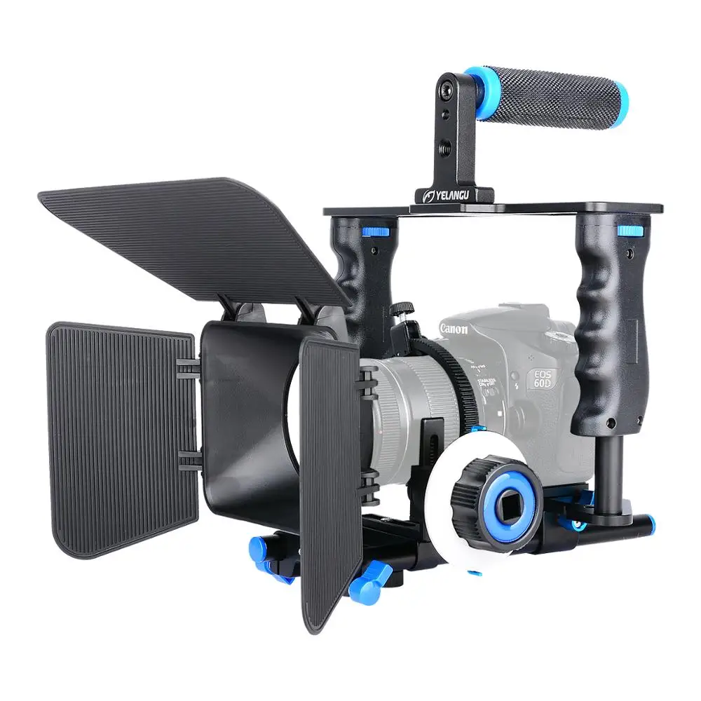 Camera Shoulder Rig Kit - Kit Rig Bahu Video Powerwin DSLR
