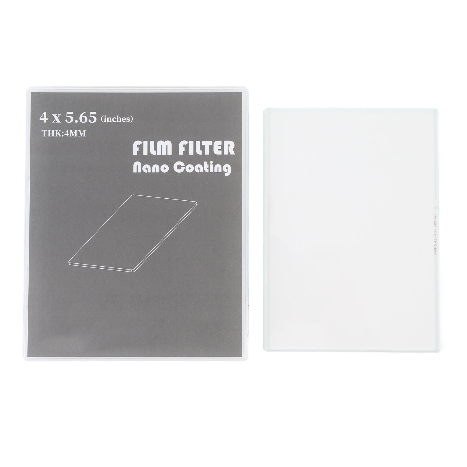 Matte Box 4X5.65 - Filter UV Ketat 4X5.65 Inci Tahan