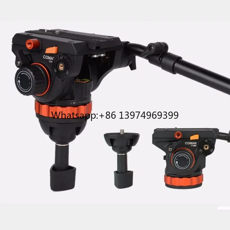 Video Tripod Fluid Head 75Mm - Basis Ball Head 75MM Profesional Q7PLUS