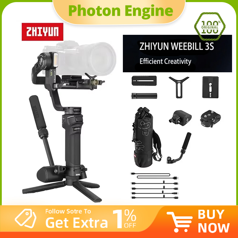 Camera Gimbal Stabilizer 3 Axis Dslr - Zhiyun Weebill 3S Penstabil Gimbal Kamera