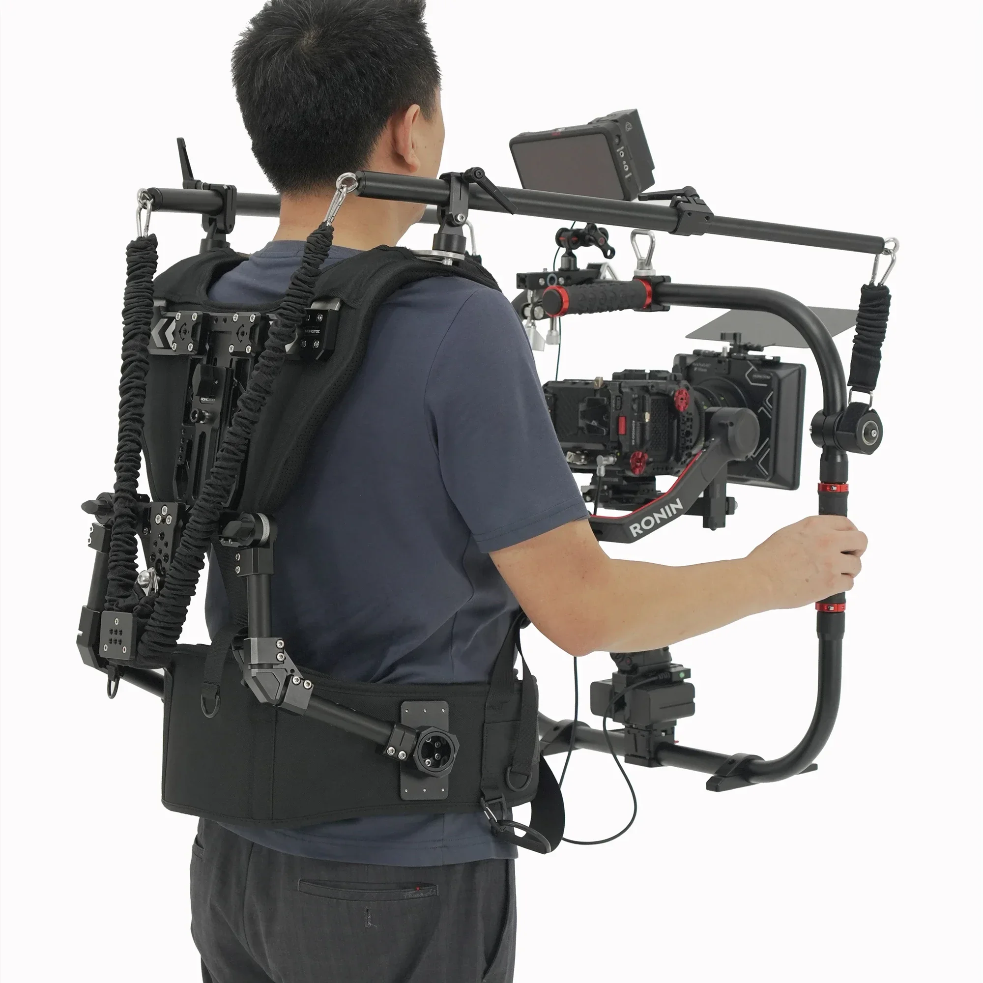 Gimbal Arm Stabilizer Vest - Sistem Steadycam HONGTOO dengan Rompi dan