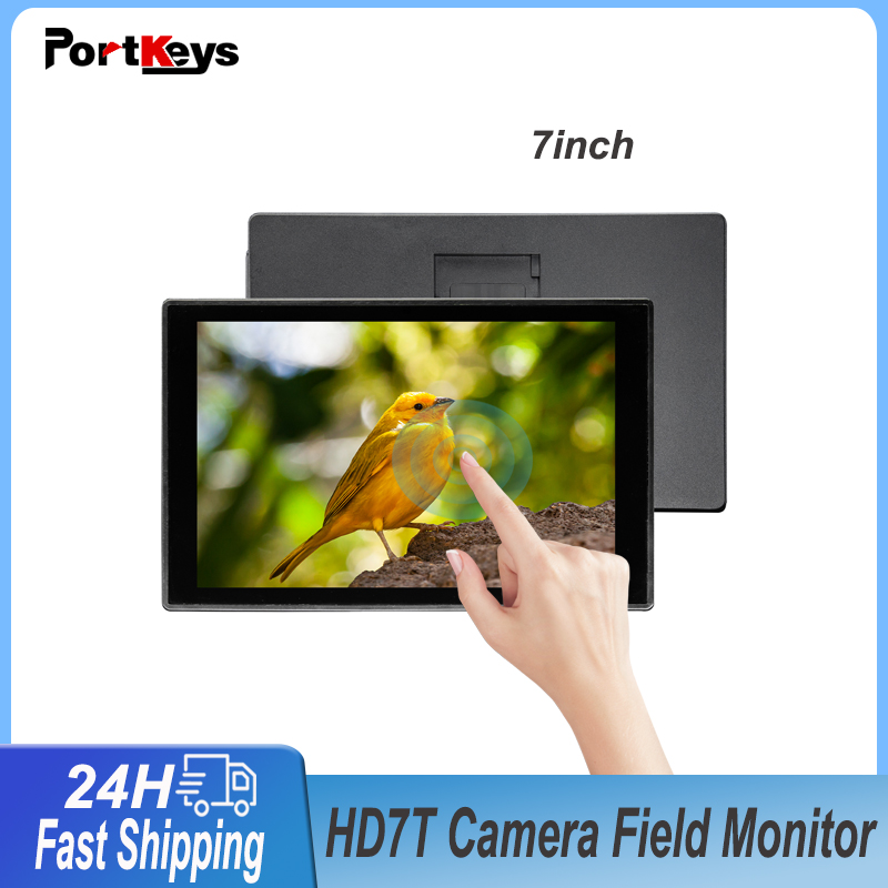 Camera Monitor 7 Inch Hdmi 4K - Portkeys HD7T Monitor Lapangan Kamera 7