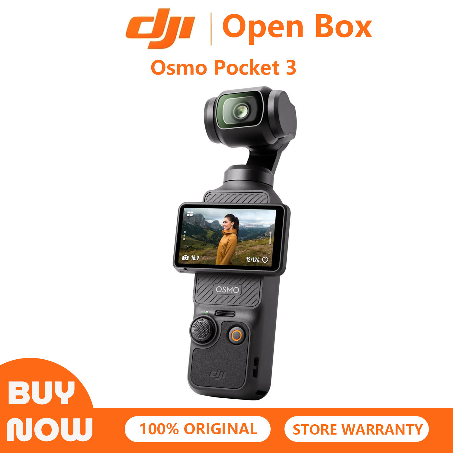 Camera Gimbal Stabilizer 3 Axis Dslr - Kamera Vlogging DJI Osmo Pocket 3