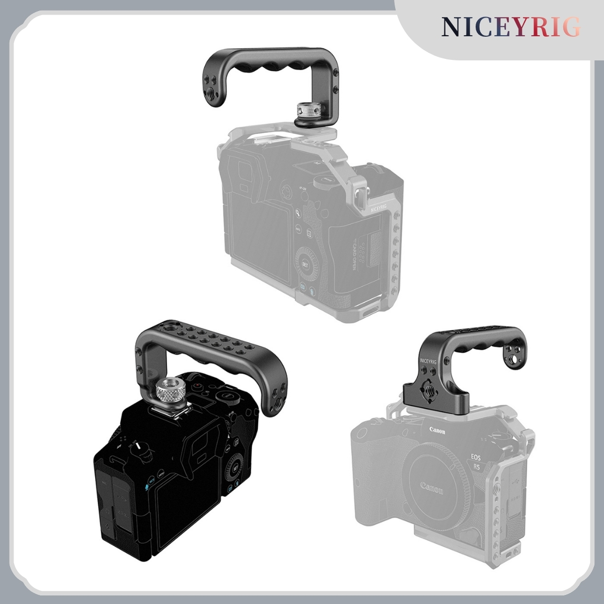 Camera Cage Rig Dslr - NICEYRIG, dudukan sepatu dingin/penyangga Arri/sekrup untuk