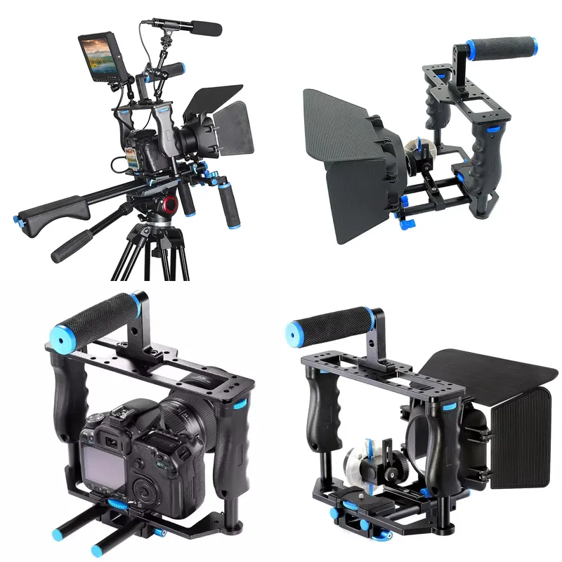 Camera Shoulder Rig Kit - Kit Kamera D221 Camera Cage Stabilizer