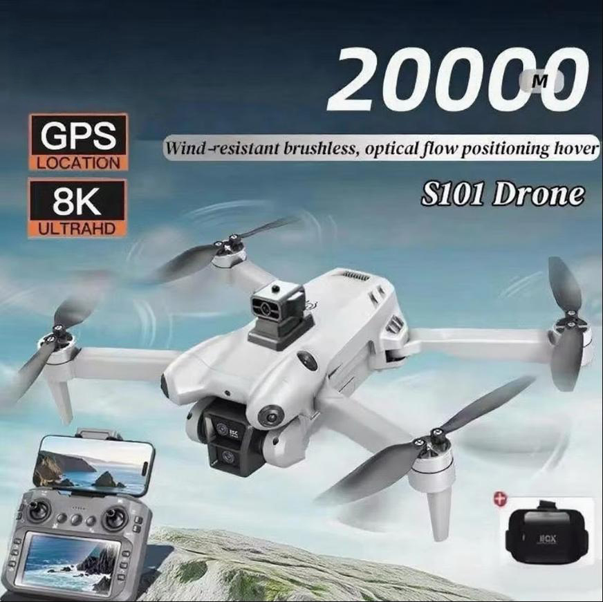 Camera Gimbal Stabilizer 3 Axis Dslr - Drone Xiaomi S101 8K HD Kamera