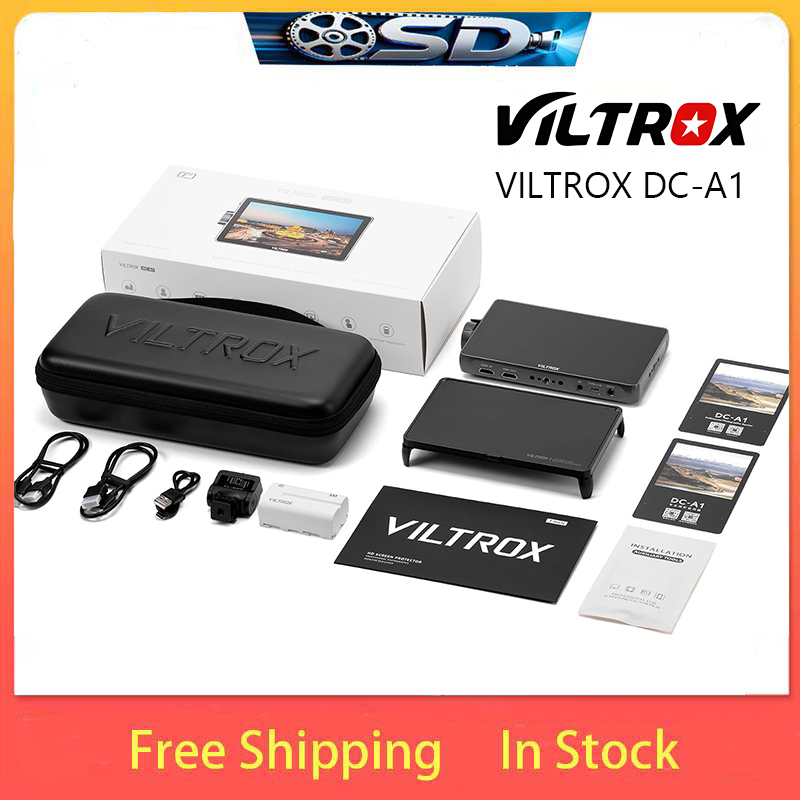 Camera Monitor 7 Inch Hdmi 4K - Monitor Kamera VILTROX DC-A1 7 Inci