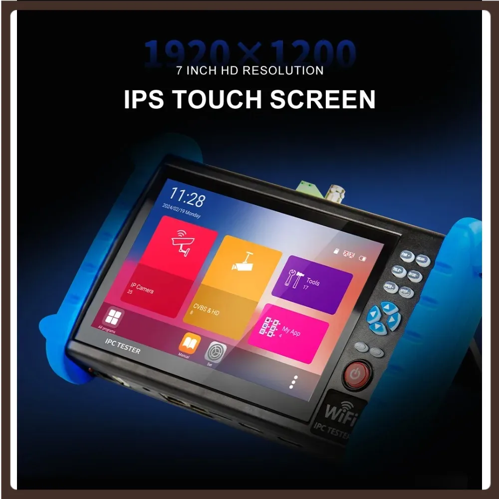 Camera Monitor 7 Inch Hdmi 4K - NOYAFA NF-722, Alat Penguji CCTV IPC,
