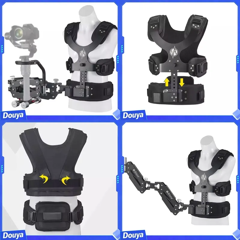 Gimbal Arm Stabilizer Vest - Rompi Stabilizer Gimbal Steadicam dengan Lengan