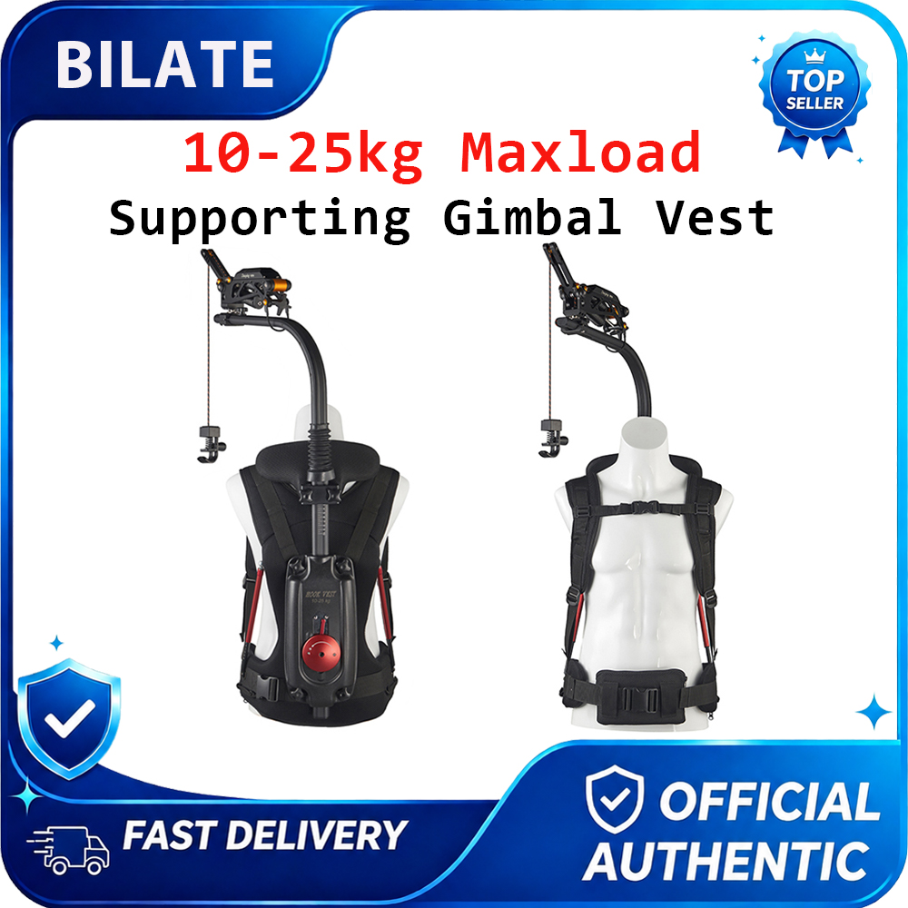 Gimbal Arm Stabilizer Vest - Rompi Penstabil Bilateral 10-25kg Beban Maksimal,
