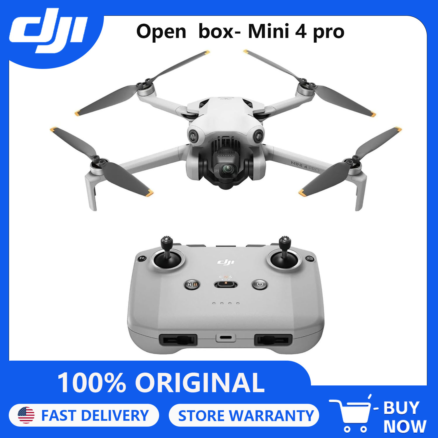 Camera Gimbal Stabilizer 3 Axis Dslr - Open Box-DJI Drones Mini 4 Pro