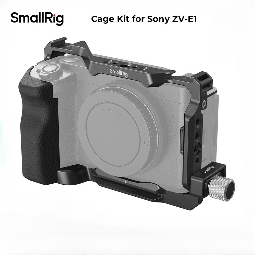 Camera Cage Rig Dslr - SmallRig ZV-E1 Cage Kit dengan Pegangan