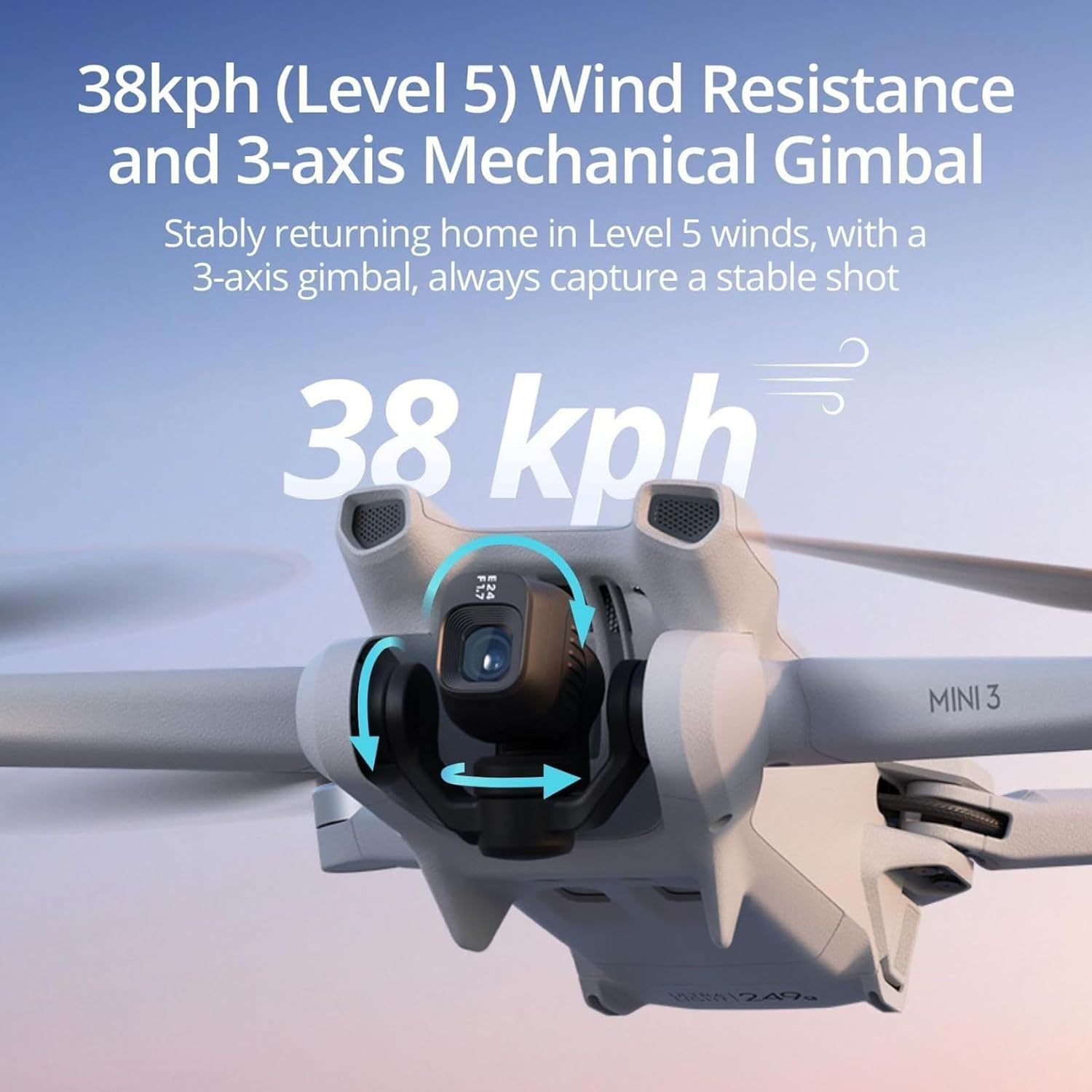 DJI Mini 3 / Mini 4K / Mavic 4 - Camera Gimbal Stabilizer 3 Axis Dslr ulasan dan harga