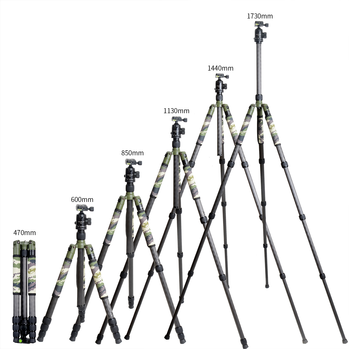 COBONE XILETU Tripod Serat Kar - Video Head Tripod Carbon Fiber ulasan dan harga