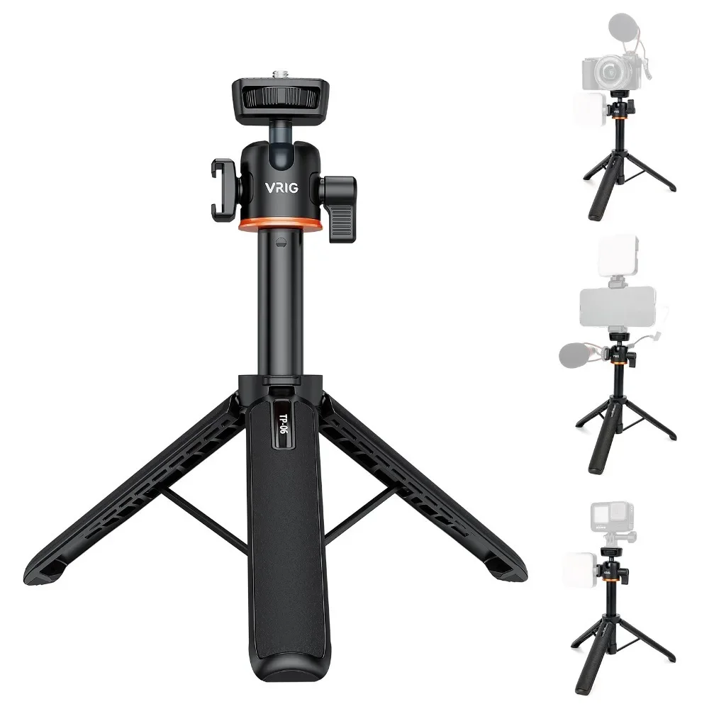 TP-06 Mini diperpanjang Tripod - Video Head Tripod Carbon Fiber ulasan dan harga