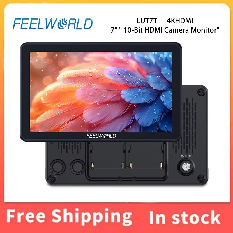 FEELWORLD LUT7T, Monitor Lapan - Camera Monitor 7 Inch Hdmi 4K ulasan dan harga