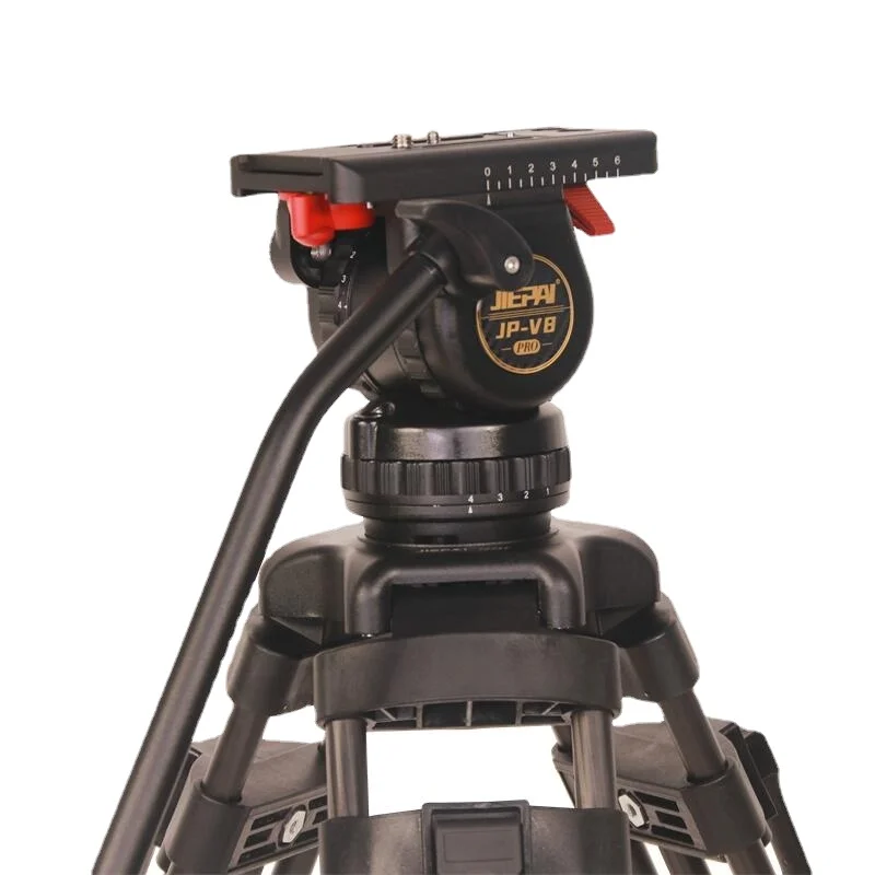Jeipai VIDEO 8 JP-V8 Pro, Kepa - Video Tripod Fluid Head 75Mm ulasan dan harga