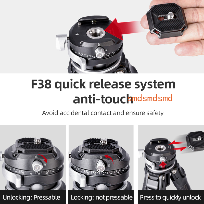 Tripod Kamera Serat Karbon Zer - Video Head Tripod Carbon Fiber ulasan dan harga