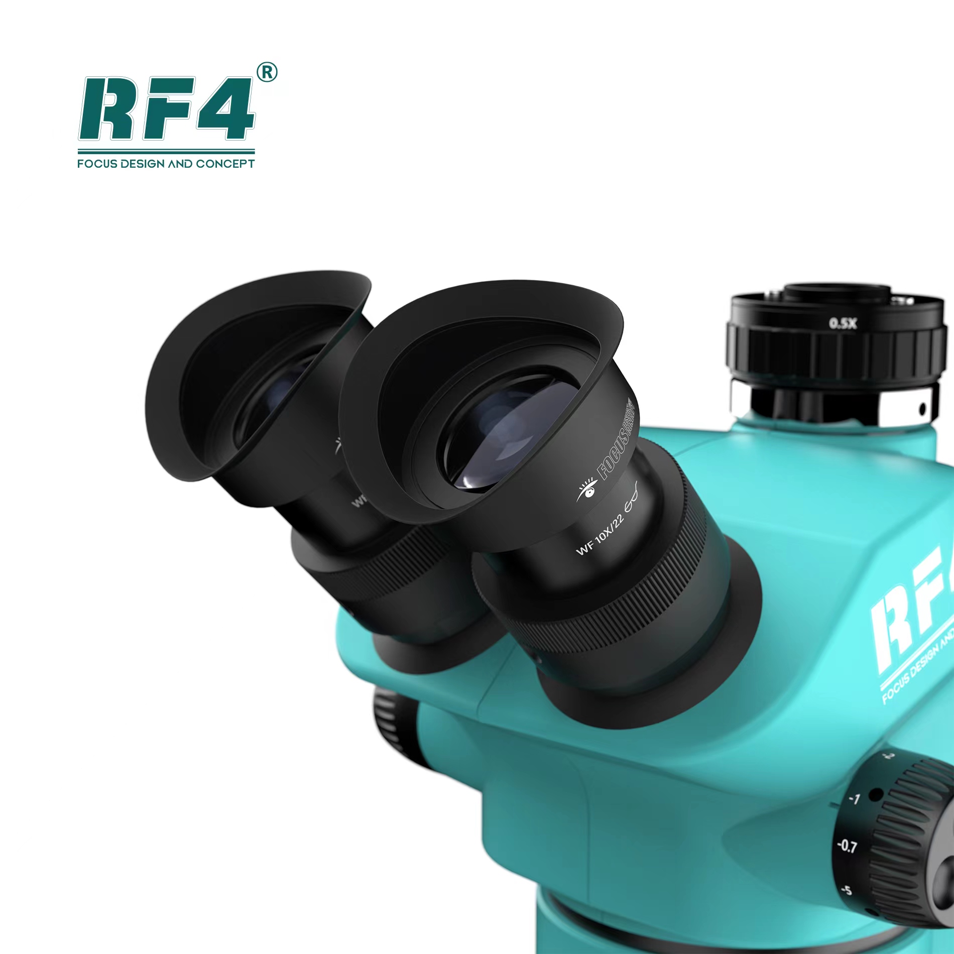 RF4 7-50X Trinocular Stereo 4K - Camera Monitor 7 Inch Hdmi 4K ulasan dan harga