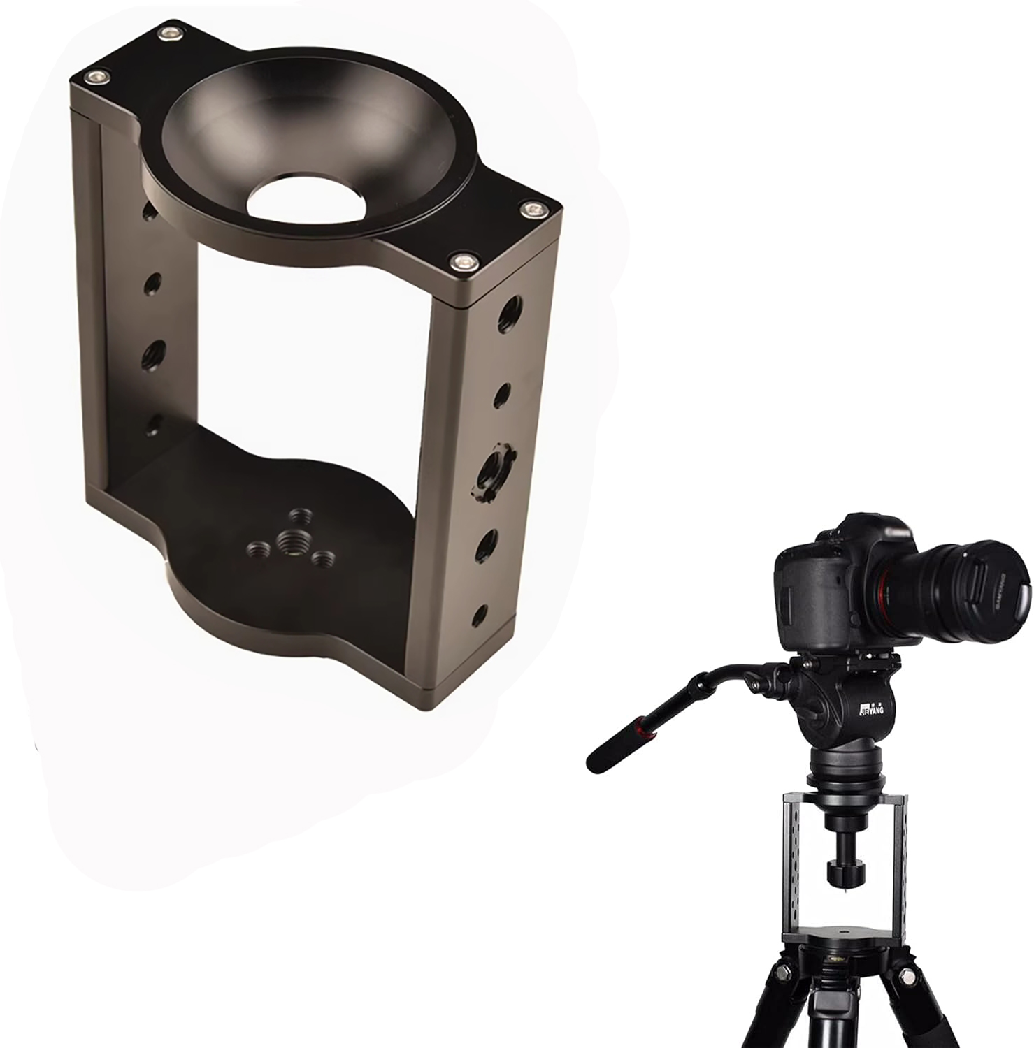 75Mm Tripod Kepala Mangkuk Ris - Video Tripod Fluid Head 75Mm ulasan dan harga