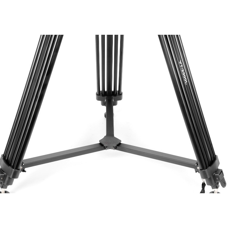 VT-2500L, Kit Tripod Video Alu - Video Tripod Fluid Head 75Mm ulasan dan harga