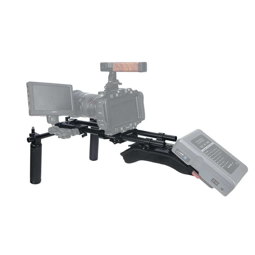 Sistem Rel 15mm Universal untu - Camera Shoulder Rig Kit ulasan dan harga