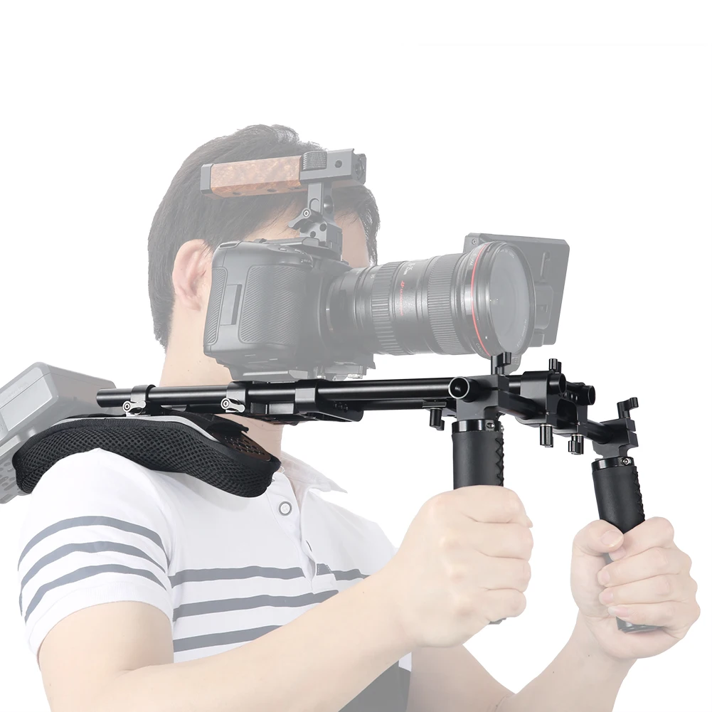 Sistem Rel 15mm Universal untu - Camera Shoulder Rig Kit ulasan dan harga
