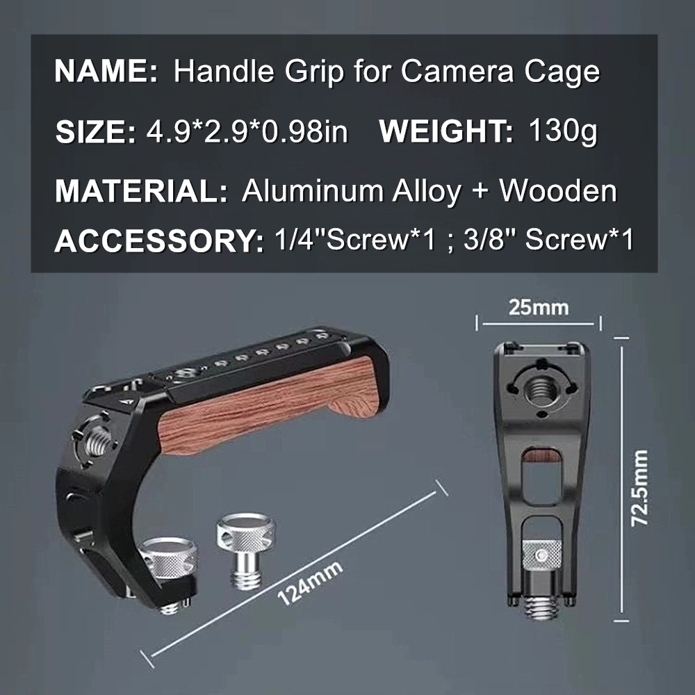 Pegangan Atas Kamera Universal - Camera Cage Rig Dslr ulasan dan harga