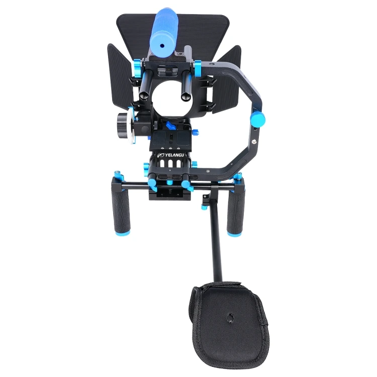 Kit Rig Kamera Bahu Dual-Handl - Camera Shoulder Rig Kit ulasan dan harga