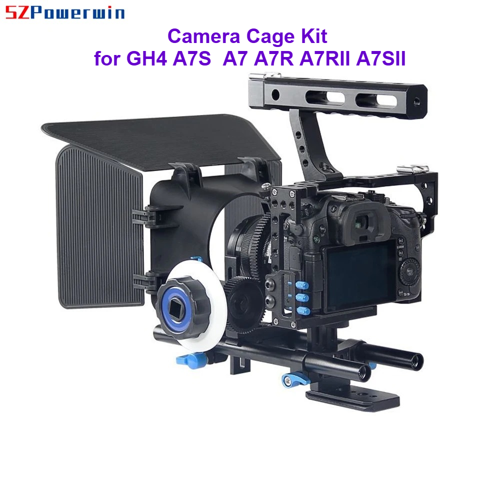 Kit Kamera Cage SZPowerwin unt - Camera Cage Rig Dslr ulasan dan harga