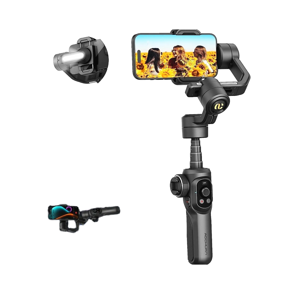 AOCHUAN Smart 2S Gimbal Stabil - Gimbal Stabilizer For Phone 3 Axis ulasan dan harga