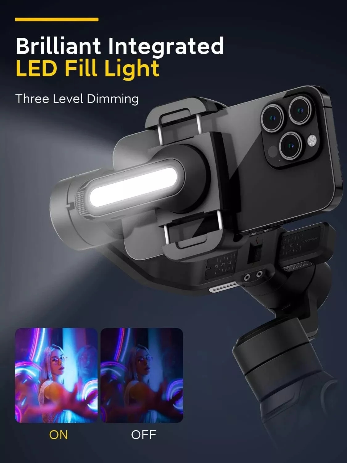 AOCHUAN Smart 2S Gimbal Stabil - Gimbal Stabilizer For Phone 3 Axis ulasan dan harga