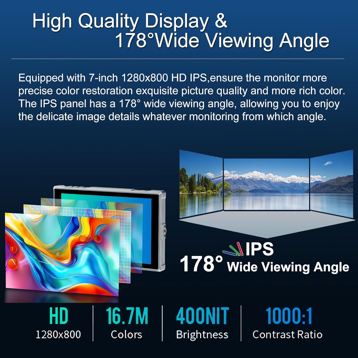 FEELWORLD FW759 PRO Monitor La - Camera Monitor 7 Inch Hdmi 4K ulasan dan harga