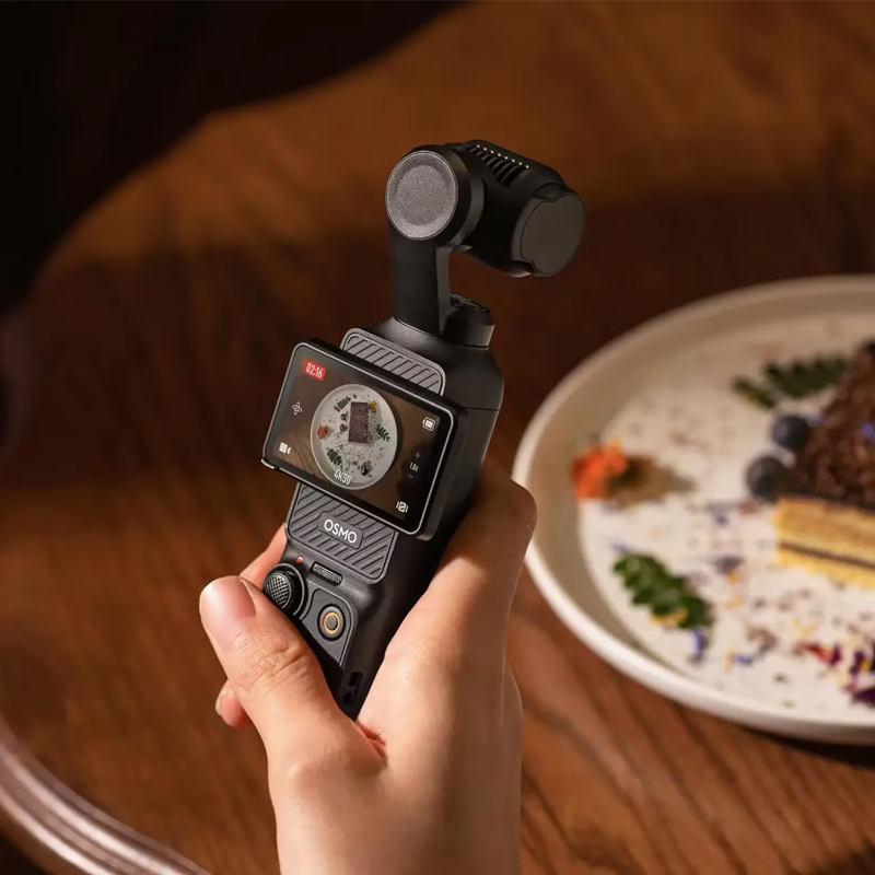 Kamera Vlogging DJI Osmo Pocke - Gimbal Stabilizer For Phone 3 Axis ulasan dan harga