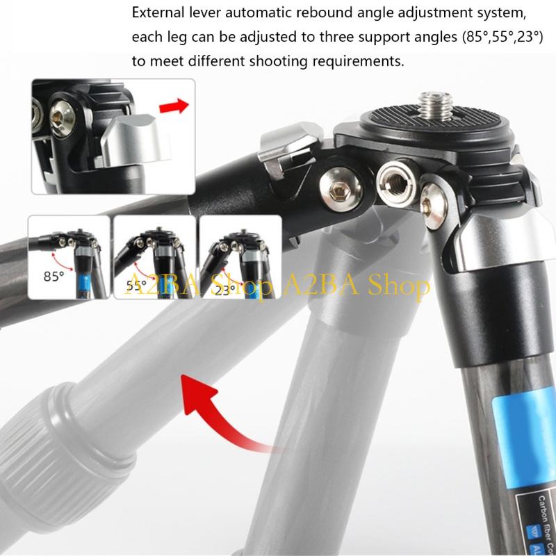Tripod Kepala Bola Serat Karbo - Video Head Tripod Carbon Fiber ulasan dan harga