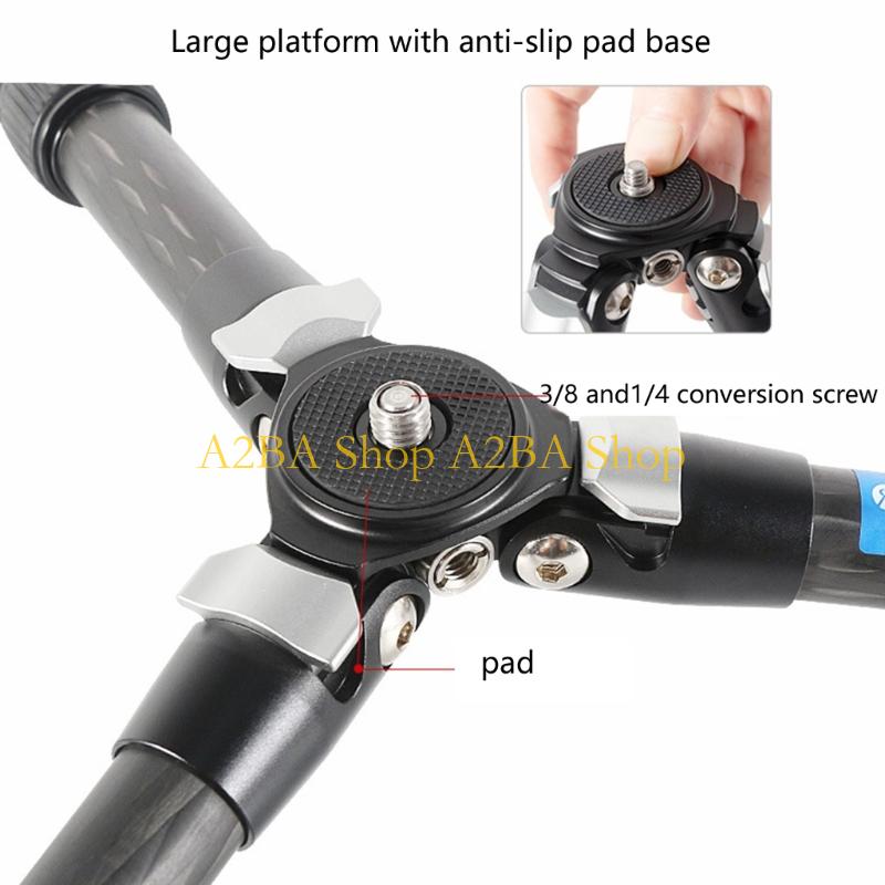 Tripod Kepala Bola Serat Karbo - Video Head Tripod Carbon Fiber ulasan dan harga
