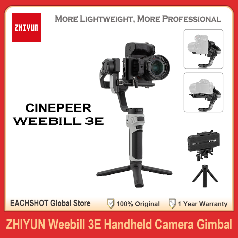 ZHIYUN sinepeer Weebill 3E Gim - Camera Gimbal Stabilizer 3 Axis Dslr ulasan dan harga