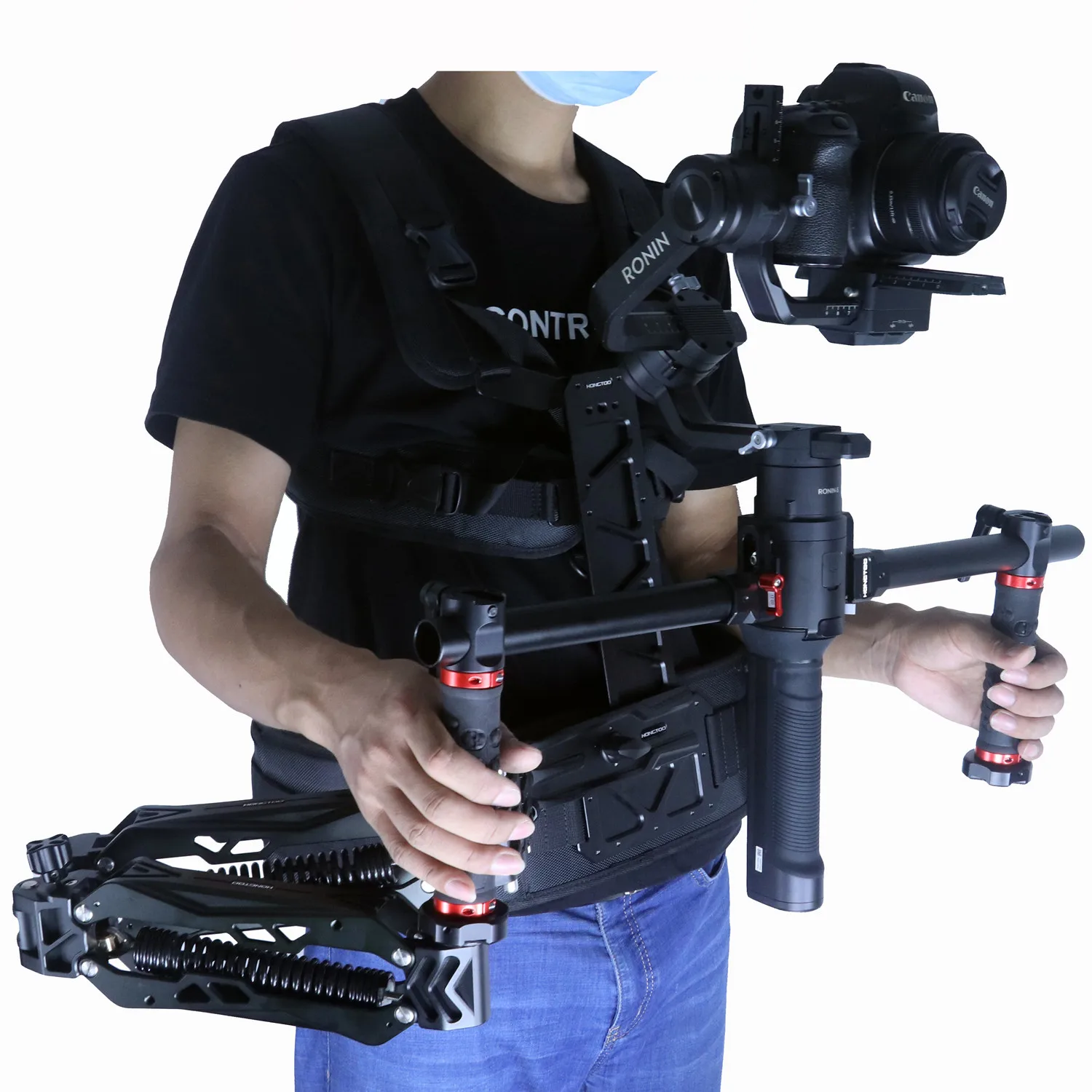 Sistem Stabilizer Portabel Hon - Gimbal Arm Stabilizer Vest ulasan dan harga