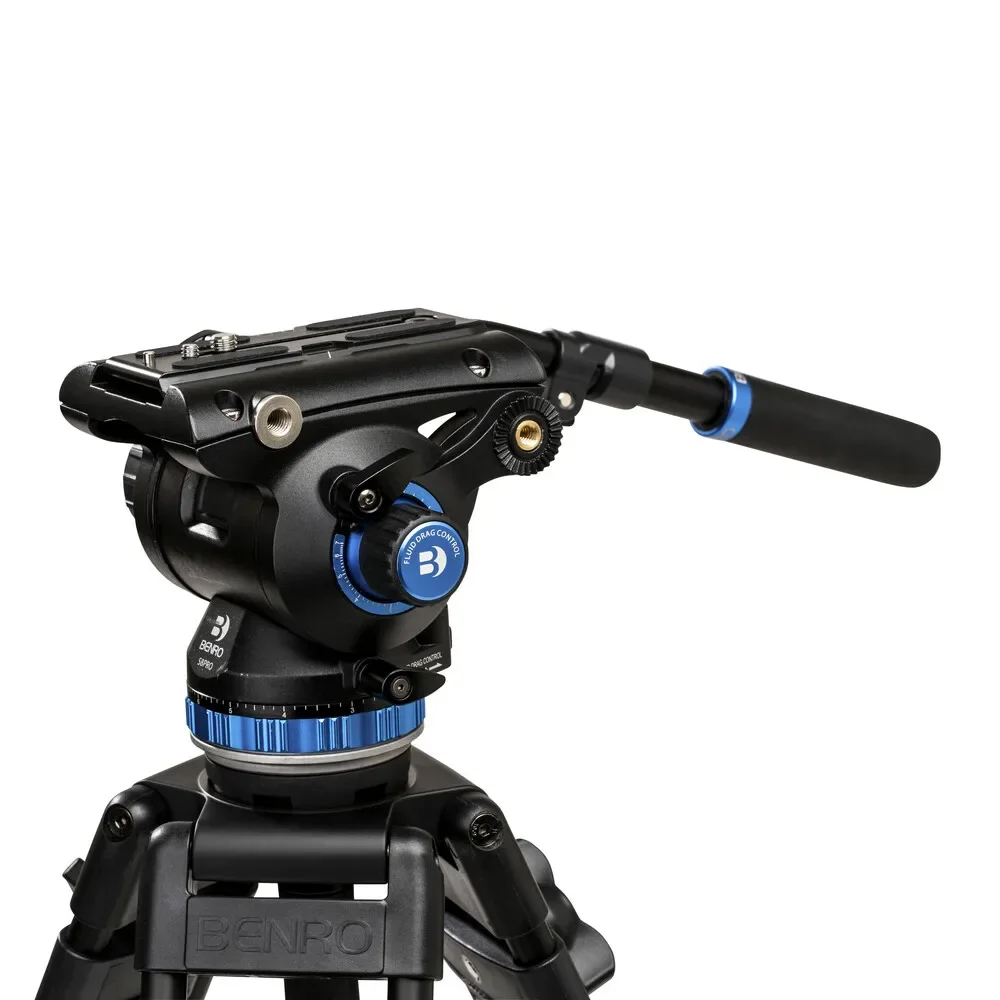 2026 S8PRO Fluid Tripod 75mm G - Video Tripod Fluid Head 75Mm ulasan dan harga