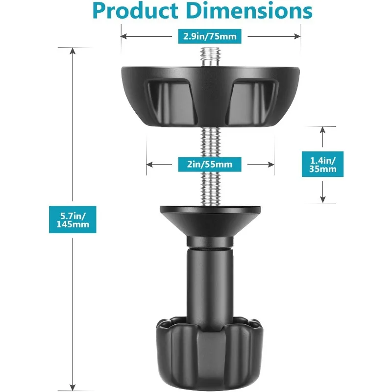 Adaptor Mangkuk 75mm, Adaptor  - Video Tripod Fluid Head 75Mm ulasan dan harga