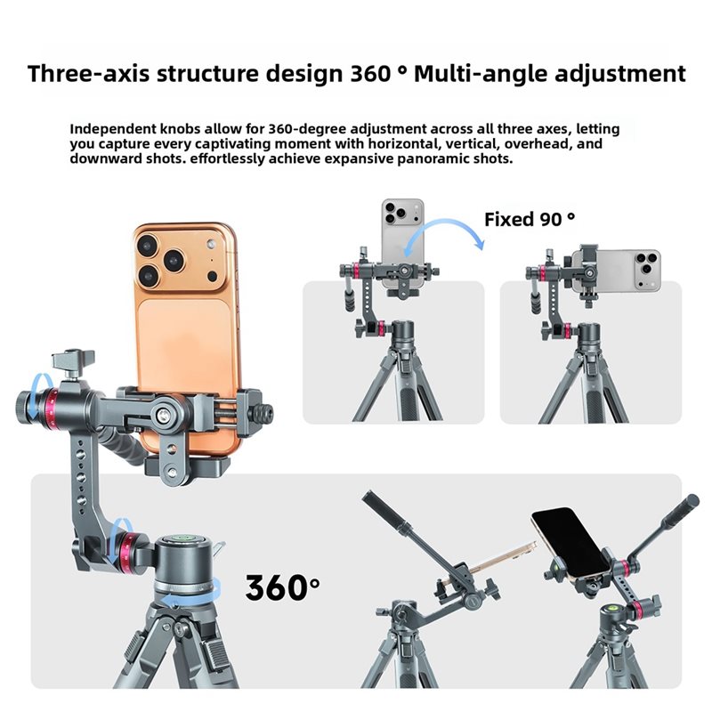 A99E-Live Streaming Vlog 3-Axi - Gimbal Stabilizer For Phone 3 Axis ulasan dan harga