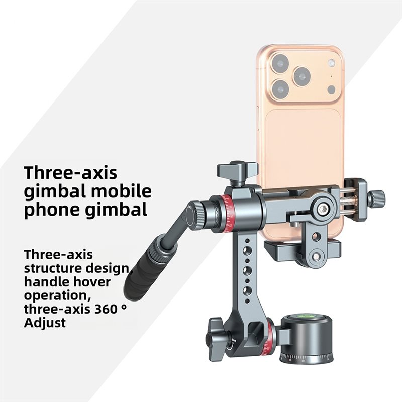 A99E-Live Streaming Vlog 3-Axi - Gimbal Stabilizer For Phone 3 Axis ulasan dan harga