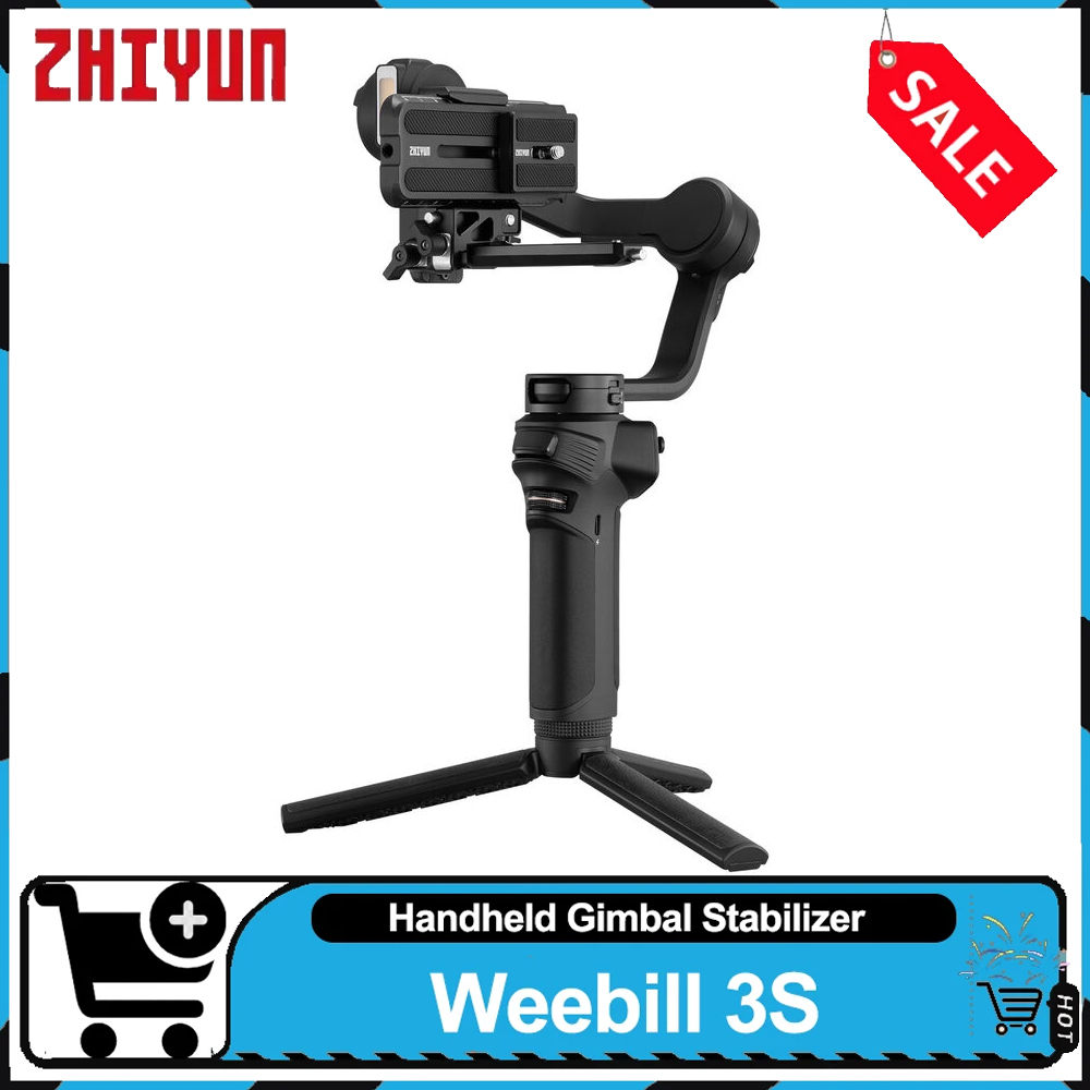 ZHIYUN WEEBILL 3S Gimbal Stabi - Camera Gimbal Stabilizer 3 Axis Dslr ulasan dan harga