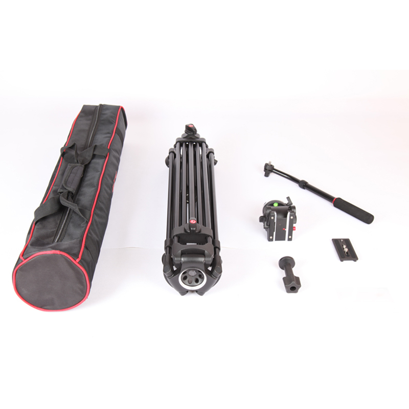 JIEYANG JY0508 Tripod Profesio - Video Tripod Fluid Head 75Mm ulasan dan harga