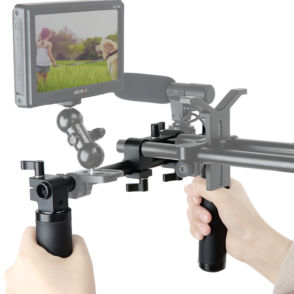 Kit Pegangan Kamera NICEYRIG d - Camera Shoulder Rig Kit ulasan dan harga