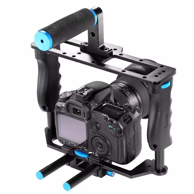 Kit Kamera D221 Camera Cage St - Camera Shoulder Rig Kit ulasan dan harga