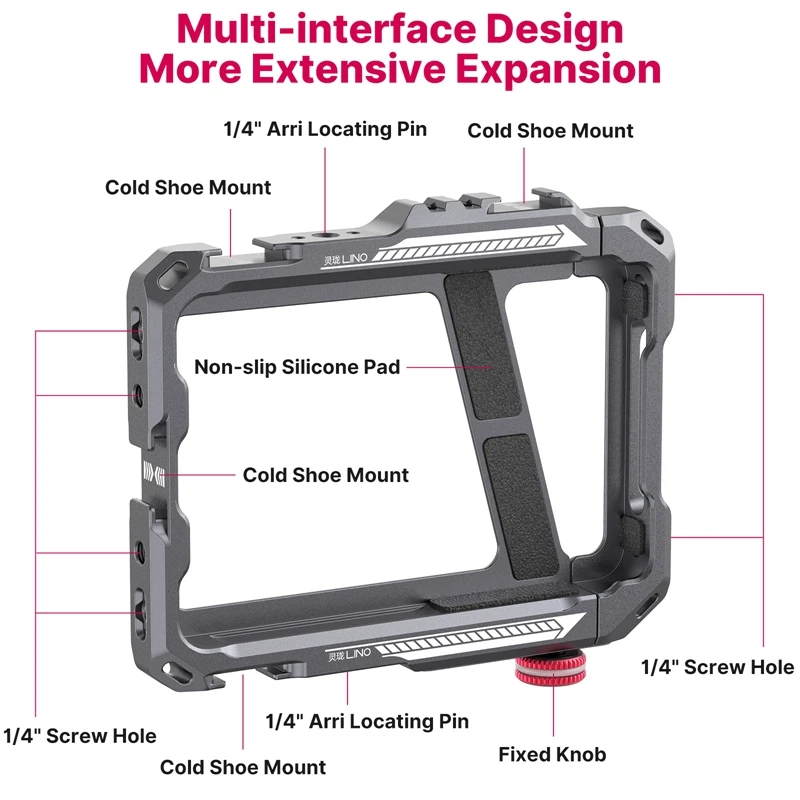 Ulanzi Ino Cage ponsel cerdas, - Camera Cage Rig Dslr ulasan dan harga