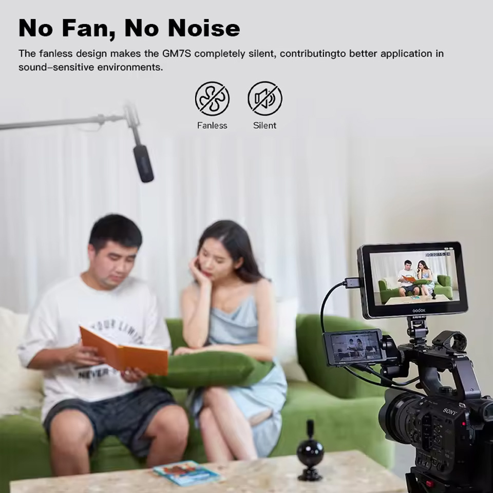 Godox GM7S 4K HDMI Monitor Kam - Camera Monitor 7 Inch Hdmi 4K ulasan dan harga