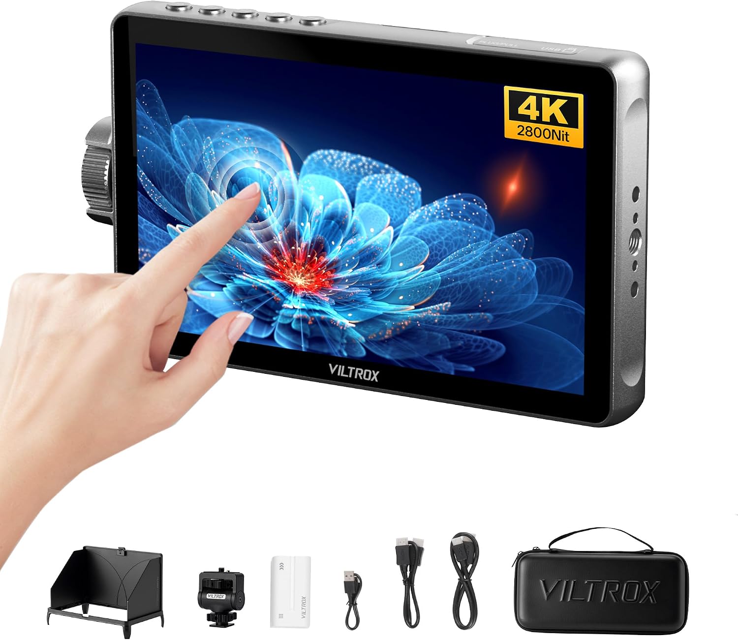 Monitor Kamera VILTROX DC-A1 7 - Camera Monitor 7 Inch Hdmi 4K ulasan dan harga