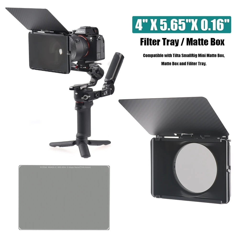 Filter Persegi FOTGA, Filter D - Matte Box 4X5.65 ulasan dan harga
